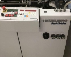 Maschine: HEIDELBERG Stahlfolder Ti 52-6/4 K gluing Falzmaschinen