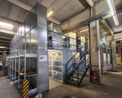 Maschine: SCHULTE LAGERTECHNIK MULTIplus geschossige Fachbodenanlage 440 m²