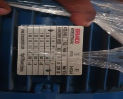 Maschine: BRANCO BA90L-2 Ziehender Bürstenmotor