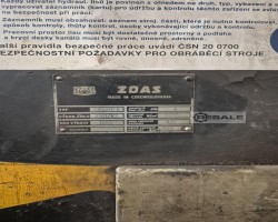 Maschine: ŽDAS CDN 400 B Richtpressen