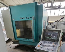 Maschine: DECKEL DMU 50 V 5-axles CNC Fräsmaschinen