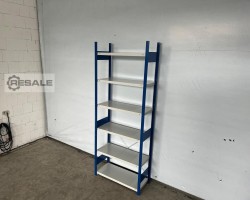 Maschine: META CLIP Abm.: 2.490x435m Fachbodenregale