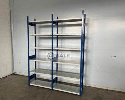 Maschine: META CLIP Abm.: 2490 x 435mm Fachbodenregale