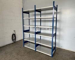 Maschine: META CLIP Abm.: 2490 x 635mm Fachbodenregale