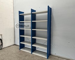 Maschine: META CLIP Abm.: 2490 x 435mm Fachbodenregale