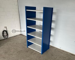 Maschine: META CLIP Abm.: 2490 x 635mm Hochregale