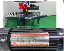 Maschine:  CFL: 2500TB Kartonverschliessmaschinen