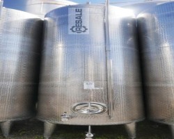 Maschine: MÖSCHLE 10.500 Liter Lagertank vertikal in V2A