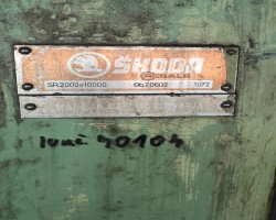 Maschine: ŠKODA SR 2000/10000 Schwerdrehmaschinen