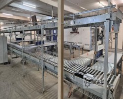 Maschine: SOCO SYSTEM  Packplatzsystem Packtisch Rollenbahn