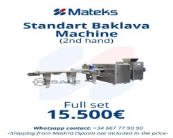 Maschine: MATEKS BAKLAVA MACHINE SB 600 Ausrollmaschinen