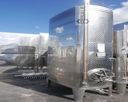 Maschine: MÖSCHLE 2900 Liter  Liter Lagertank kubisch