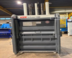 Maschine: HSM V-Press 1160 plus Ballenpressen