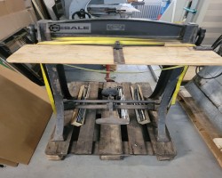 Maschine: PREUSSE + CO. 60 Rillmaschinen