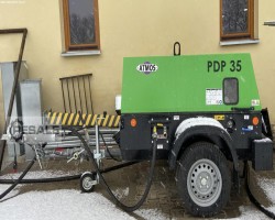 Maschine: ATMOS PDS PDP 35 Fahrbarer kompressor