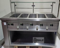 Maschine: LOHBERGER  Speiseausgabe Brainmarie Wasserbad 5 Becken