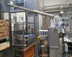 Maschine: KRONES Mecafill can filler blocked with Ferrum can seamer