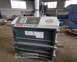 Maschine: HSM V-Press 504 Ballenpressen