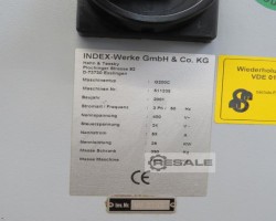 Maschine: INDEX G 200 G200 Compact CNC Drehmaschinen