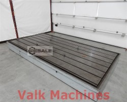 Maschine:  T-slot 2000 x 4000 mm Aufspannplatten