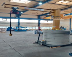 Maschine: VETTER MOB 12 PR.10-2,0 Selbststehender versetzbarer Säulenschwenkkran