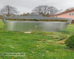 Maschine:  5000 liters Wasserkocher für die Käseherstellung