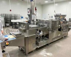 Maschine: RHEON BMTEC V4 Free Divider VX122 Teigabwieger, Teigbandformer, Doppel-Besaatung