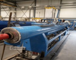 Maschine: WEBER DS 8.5 PVC Buis-lijn tot 160 m Extruder