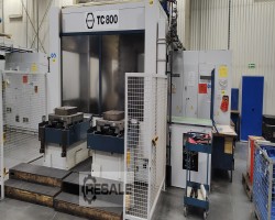 Maschine: FRITZ WERNER TC800 CNC Fräszentren