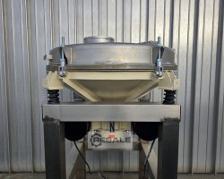 Maschine: ALLGAIER D 950/1 Vibrall Vibrationssieb 950 mm Ø in Edelstahlausführung