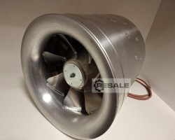 Maschine: RED RING TDE 500 D4, Diagonal Rohr Ventilator, 3x230V, 500mm, 9880m³/h,