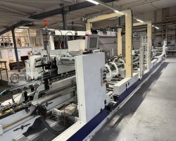 Maschine: BOBST Alpina 110 II A3 Matic Faltschachtelklebemaschine