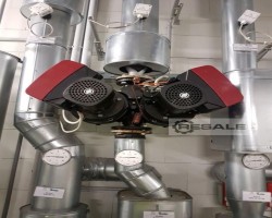 Maschine: GRUNDFOS TPED 50-160 / 2-S AFA-BAQE Pumpen