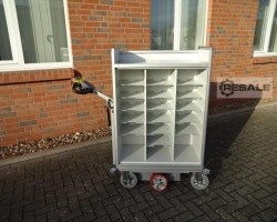Maschine: W. FRIDERICH  Postverteilwagen