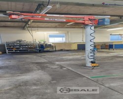 Maschine: ZASCHE KSL – L – 60 -3.6 – 2.5 Pneumatischer Handlingskran + Knickgelenkausleger