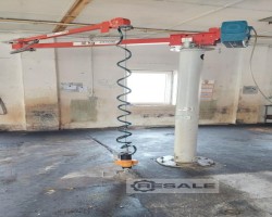 Maschine: ZASCHE KSL – L – 60 -3.6 – 2.5 Pneumatischer Handlingskran + Knickgelenkausleger