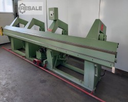 Maschine: JORNS 77 L – J – HY – SH – LC 6 x 1 Schwenkbiegemaschinen