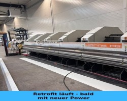 Maschine: JORNS TP200-RH-SL3-1300-CP100-6,4-hs Schwenkbiegemaschinen