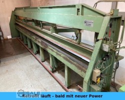 Maschine: RULI 6020 A Schwenkbiegemaschinen