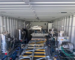 Maschine: ENGLAND iso tank washing system with Whashing ISO-Panzer