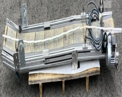 Maschine: SCHUMA 2-fach abknickbar Knickförderband