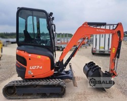 Maschine: KUBOTA U27-4 Minibagger