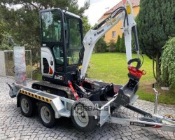 Maschine: BOBCAT E20Z Minibagger with Anhänger Minibagger