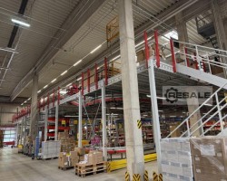 Maschine: BSS MATERIALFLUSS Lagerbühne 33x30m 500Kg m² Lagerbühne