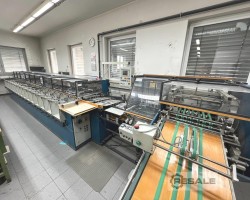 Maschine: THEISEN + BONITZ TB 315 VP + 303 QSM Zusamentragmaschine mit Broschürenfertigung