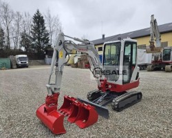 Maschine: TAKEUCHI TB225 Minibagger  – Stark 23HP Minibagger