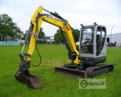 Maschine: WACKER NEUSON EZ53 -5,5t 35,9 kW / 48 PS Minibagger