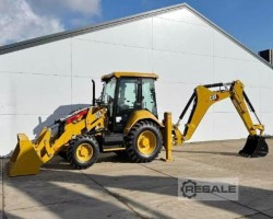 Maschine: CATERPILLAR 424 Baggerlader 55 kW / 75 PS Radlader