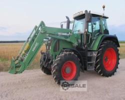 Maschine: FENDT 412 Vario TMS + Frontlader Traktoren