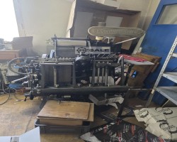 Maschine: HEIDELBERG Tiegel A4 with Hotstamping 